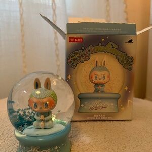 Pop Mart Labubu big into energy light up snow globe